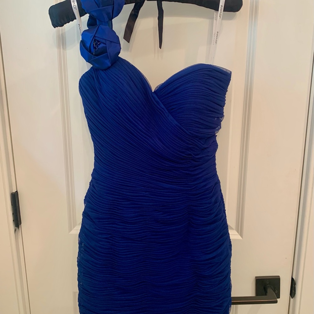 Jovani Blue Cocktail Dress